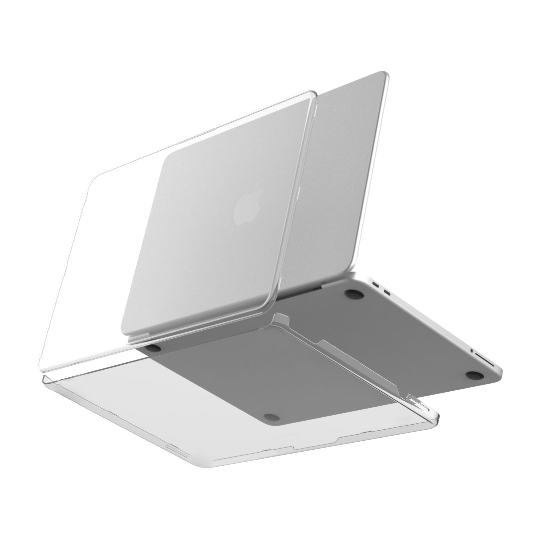 BLUPEBBLE MACBOOK NEO 13 INCH ARMOREDGE MACBOOK ULTRA SLIM HARD CASE CRYSTAL CLEAR BP-ARM13NEO-CL