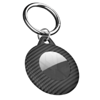 BLUPEBBLE GRAPHITE AIRTAG CASE AIRTAG BLACK BP-ATGRAPHITE-BK