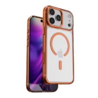 BLUPEBBLE IPHONE 17 PRO MAX HELION CASE WITH MAGSAFE ORANGE BP-IPHELION17MAX-OR