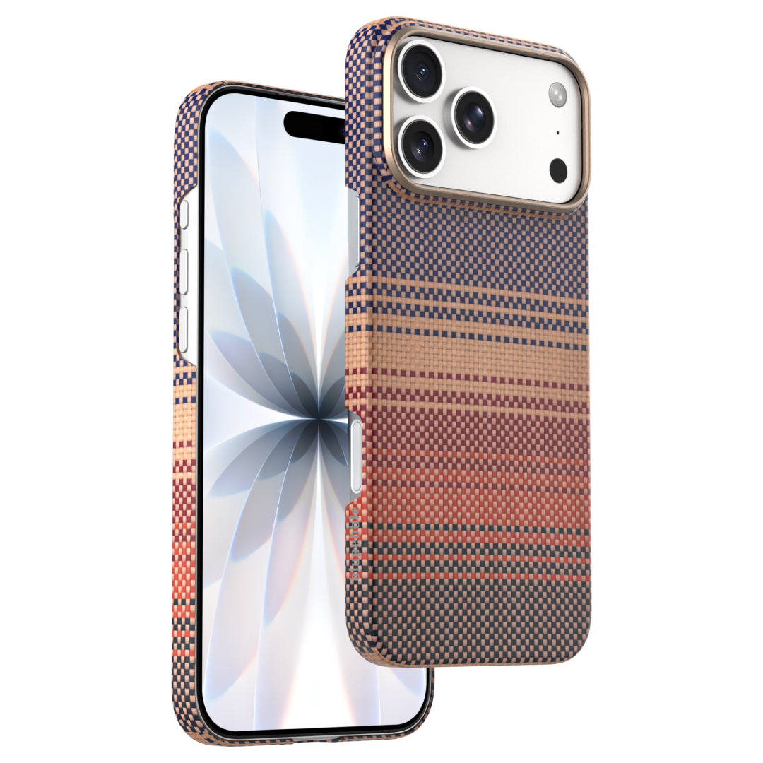 BLUPEBBLE IPHONE 17 PRO MAX HORIZON CASE WITH MAGSAFE ORANGE BP-IPHHRZN17MAX-OR