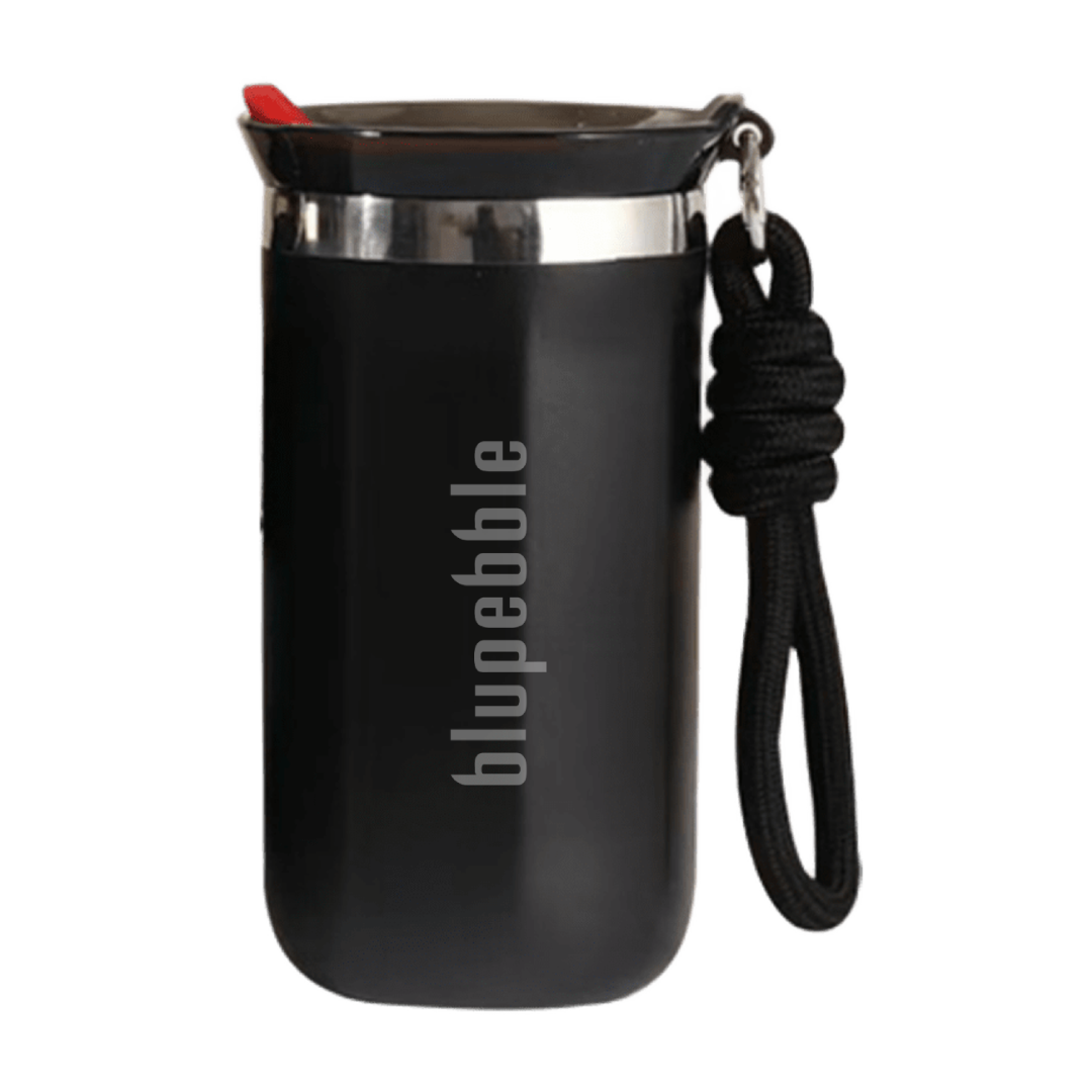 BLUPEBBLE KAFFICUP 350ML BLACK BP-KAFFICUP-BK