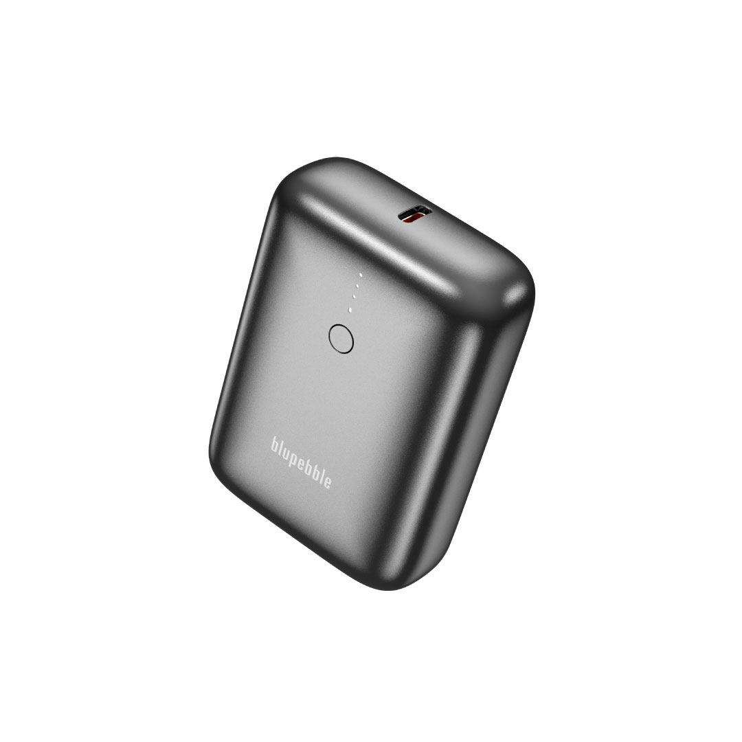 BLUPEBBLE CHARGEPOD DUAL PORT 22.5W USB-C AND USB-A MINI POWERBANK BP-PB22.5W-GM