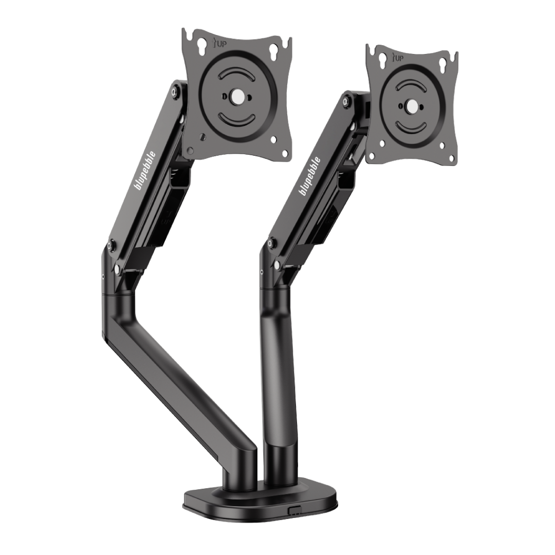 BLUPEBBLE VIEW MOUNT DUO MONITOR MOUNT 17 TO 32 INCHES BLACK BP-VIEWMNT2-BK