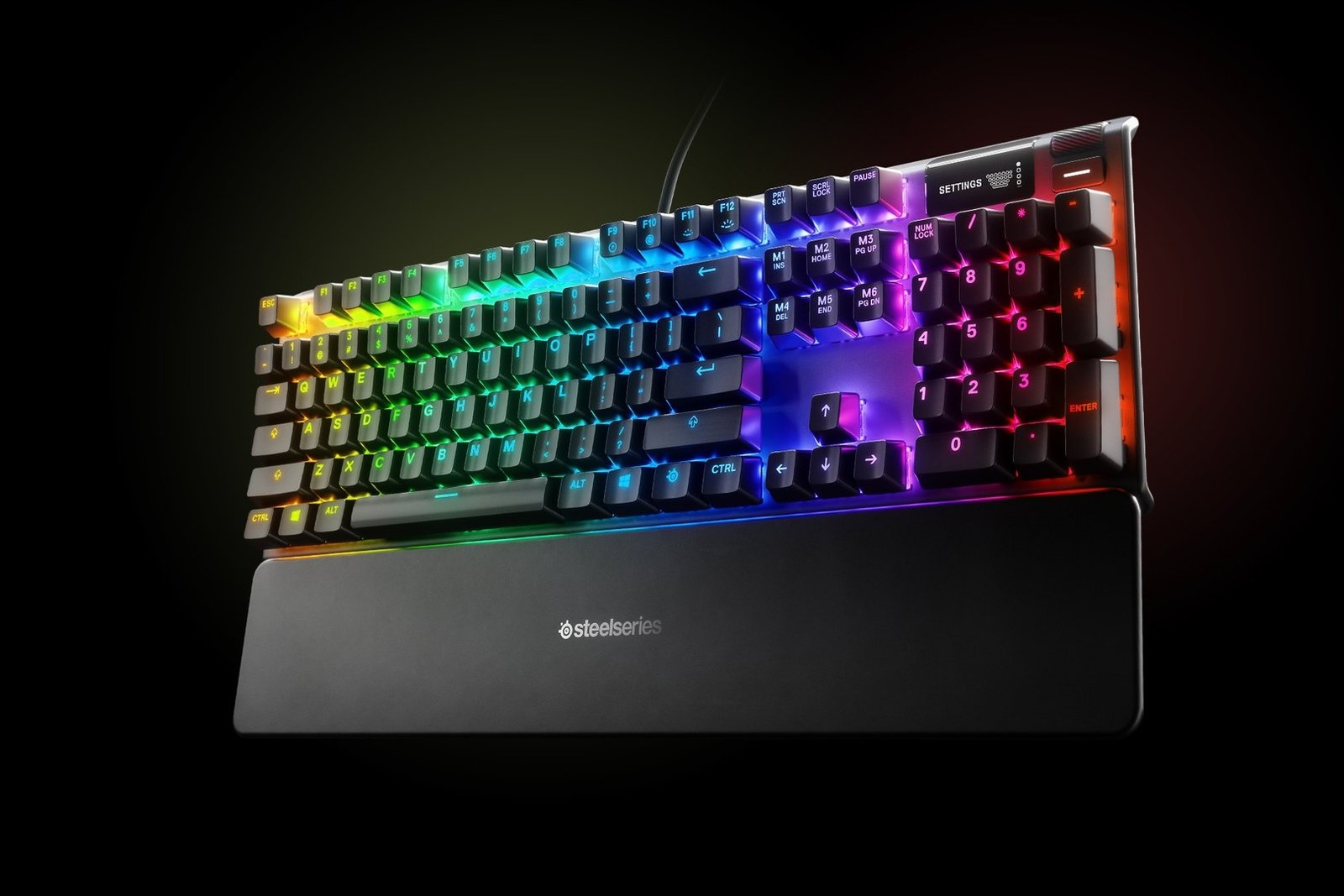 SteelSeries Apex 7 Gaming Keyboard featuring Blue Switches - 64774 thumbnail 2