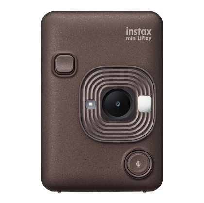 FUJIFILM INSTAX MINI LIPLAY HYBRID INSTANT CAMERA BRONZE