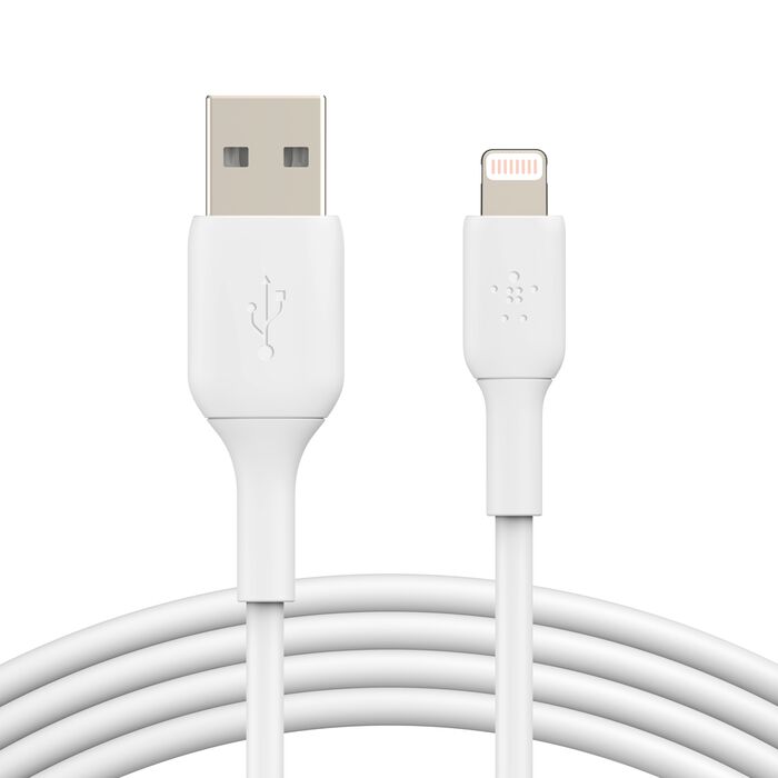 BELKIN LIGHTNING TO USB A 1M CABLE WHITE CAA001BT1MWH