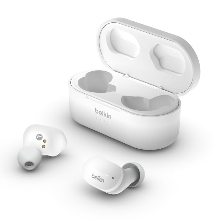 BELKIN TRUE WIRELESS EARBUDS WHITE AUC001BTWH