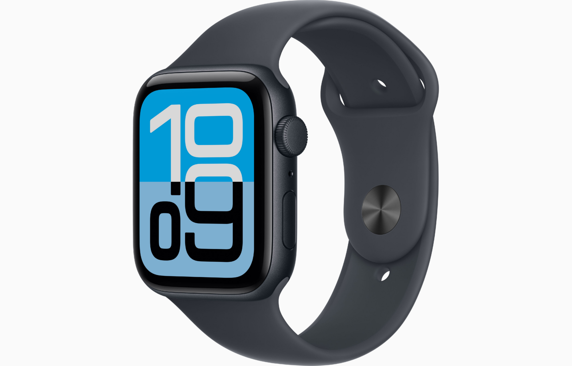 APPLE WATCH SE 3 GPS 2025 44MM MIDNIGHT ALUMINIUM CASE WITH MIDNIGHT SPORT BAND - M/L MEHQ4
