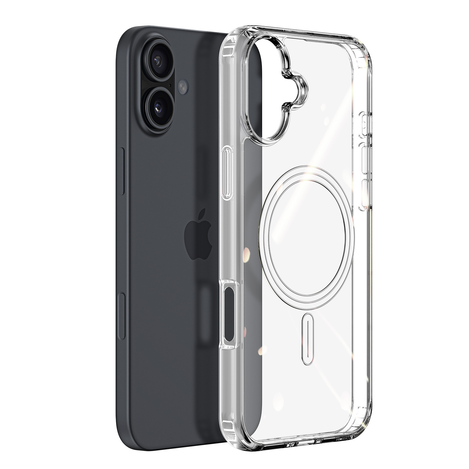 DUXDUCIS IPHONE 16 CLIN MAG CASE CLEAR CLIN-00104