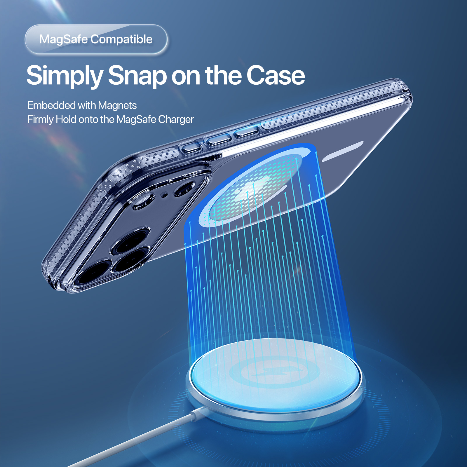 DUX DUCIS IPHONE 17 PRO MAX CLIN MAG CLEAR CASE TRANSPARENT Clin-00146 thumbnail 4