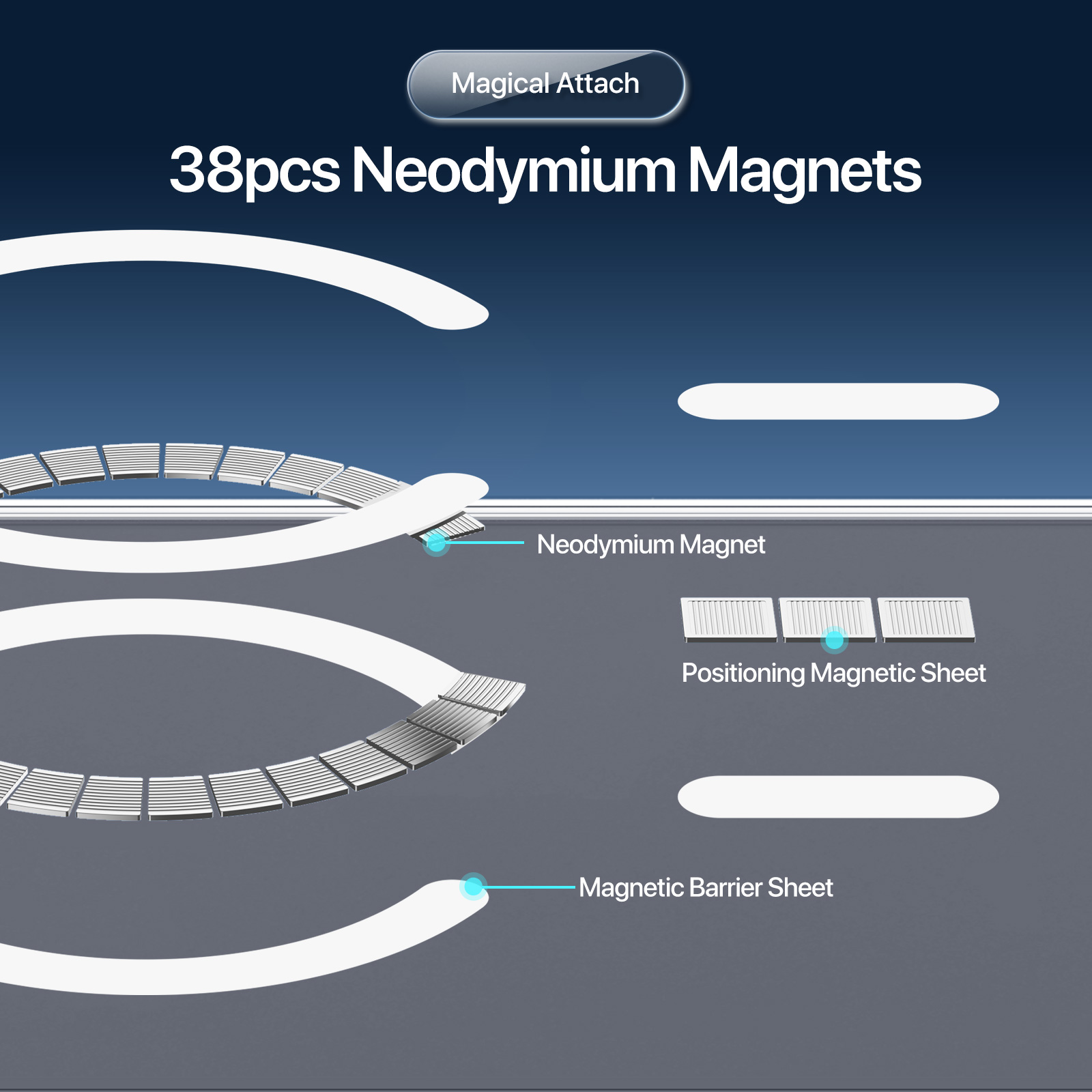 DUX DUCIS IPHONE 17 PRO CLIN MAG CASE CLEAR Clin-00145 thumbnail 8