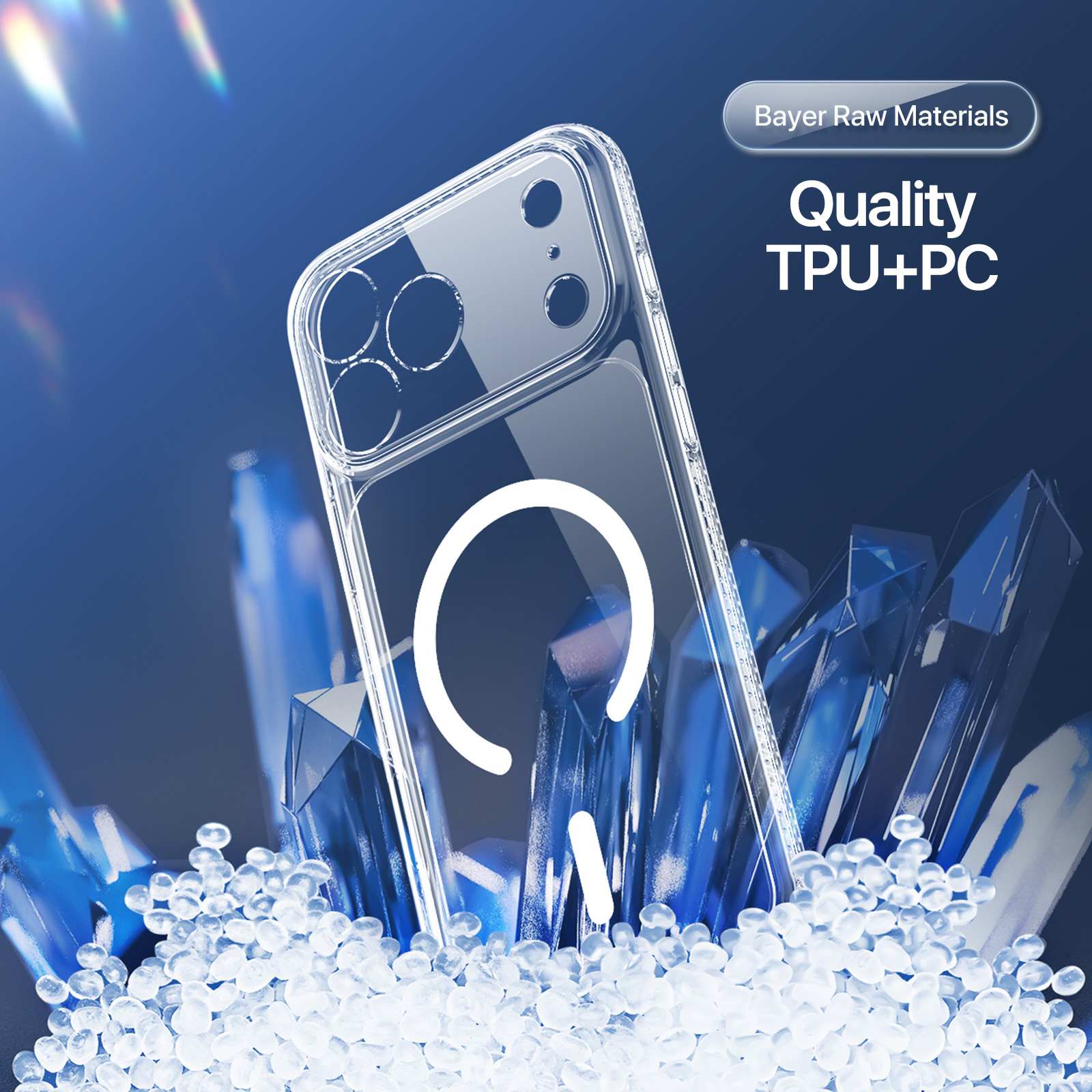 DUX DUCIS IPHONE 17 PRO CLIN MAG CASE CLEAR Clin-00145 thumbnail 6