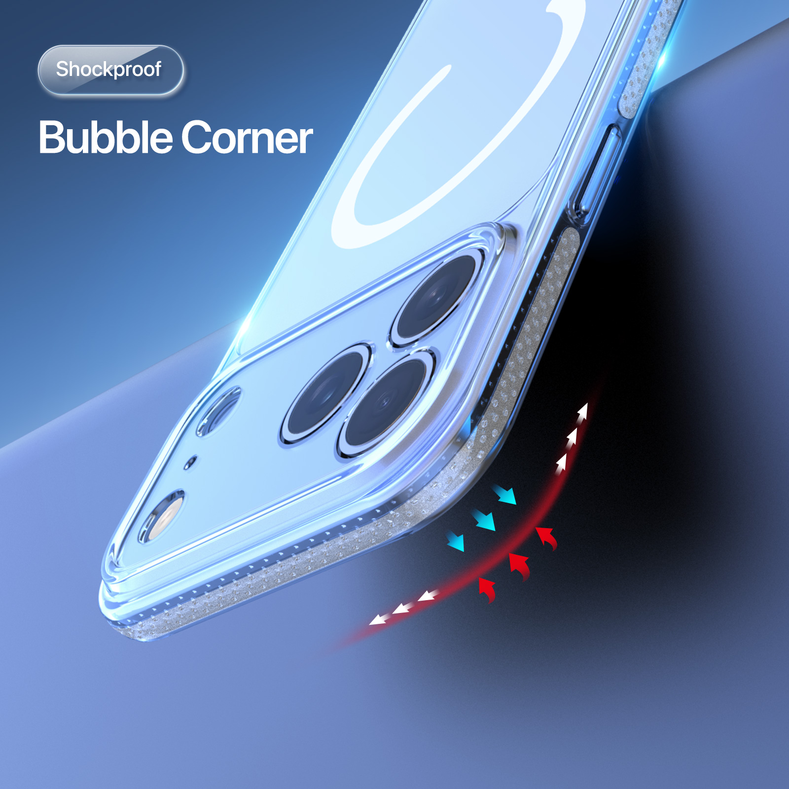 DUX DUCIS IPHONE 17 PRO CLIN MAG CASE CLEAR Clin-00145 thumbnail 5