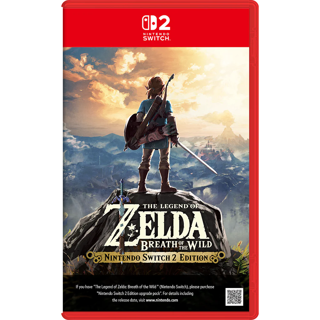 NINTENDO SWITCH 2 THE LEGEND OF ZELDA BREATH OF THE WILD GAME CD