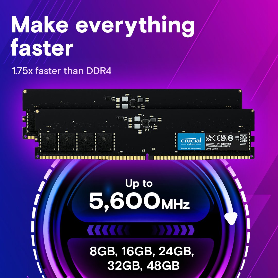 Crucial T500 Pro 1TB PCIe Gen4 NVMe M.2 Internal SSD (CT1000T500SSD8) - High-Speed Storage Solution thumbnail 6