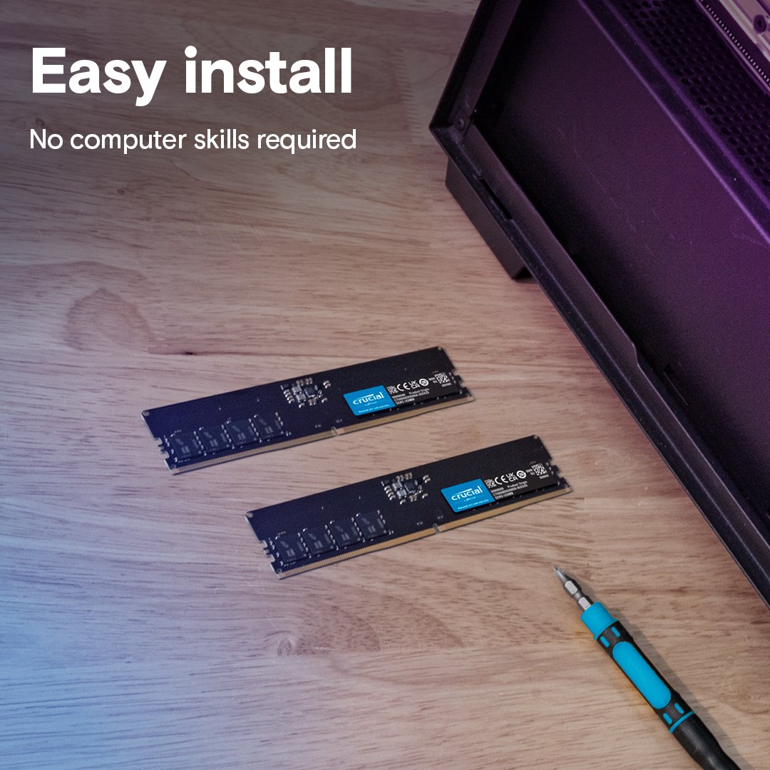 Crucial T500 Pro 1TB PCIe Gen4 NVMe M.2 Internal SSD (CT1000T500SSD8) - High-Speed Storage Solution thumbnail 3