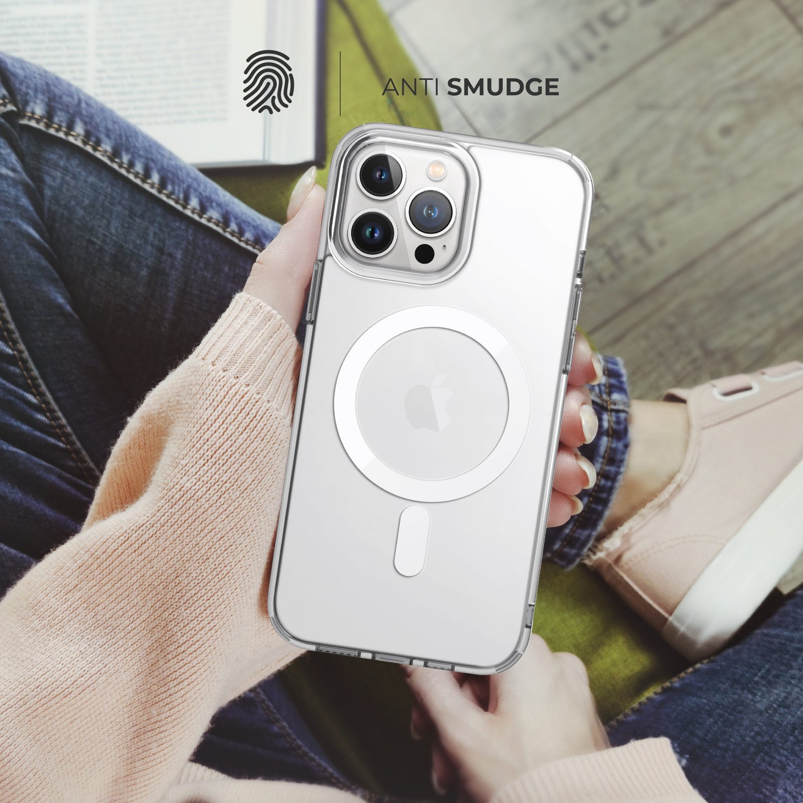 BLUPEBBLE IPHONE 15 PRO HYBRID MAG COMPATIBLE WITH MAGSAFE CASE thumbnail 11