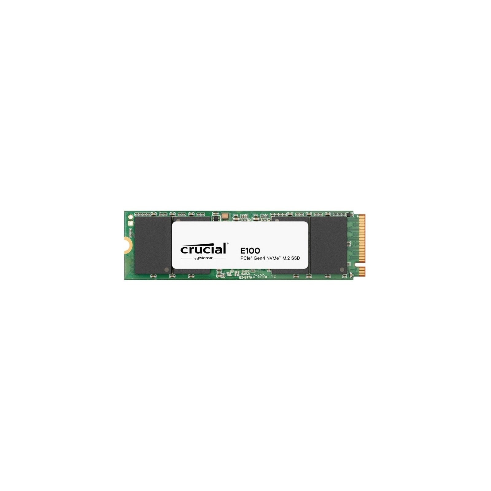 CRUCIAL E100 480GB NVME M.2 GEN4 INTERNAL 2280 SSD CT480E100SSD8