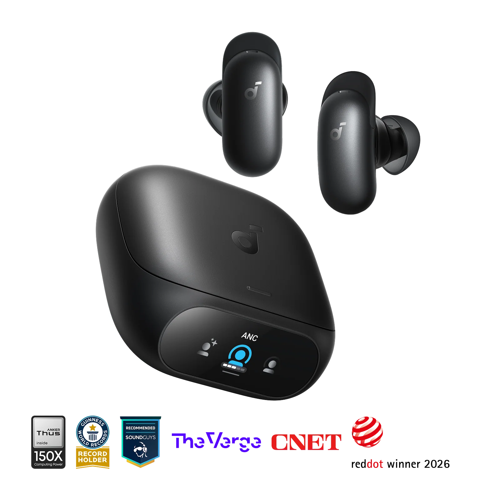 Anker Soundcore Liberty 5 Pro Black (D1203H11) – Premium True Wireless Earbuds with Advanced Noise Cancellation