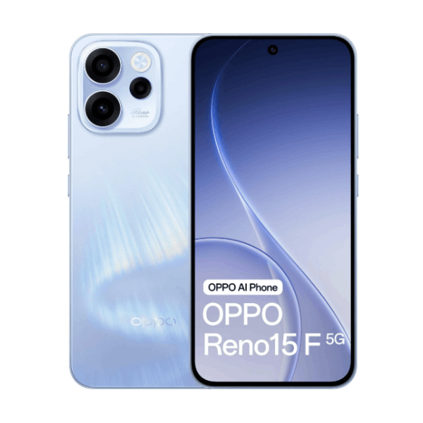 OPPO RENO15 F 5G 12GB-512GB AURORA BLUE WITH OPPO ENCO BUDS 3 PRO CPH2801