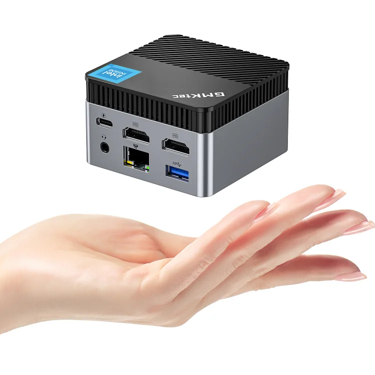 GMKtec Mini PC NUCBOX-G5 - Intel N97, 12GB RAM, 512GB SSD, Windows 11 Pro, Compact Design thumbnail 10