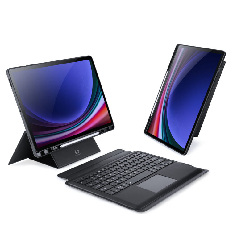DUXDUCIS SAMSUNG TAB S9 PLUS S10 PLUS S9 FE PLUS MAGNETIC KEYBOARD BLACK ALBYBG-014