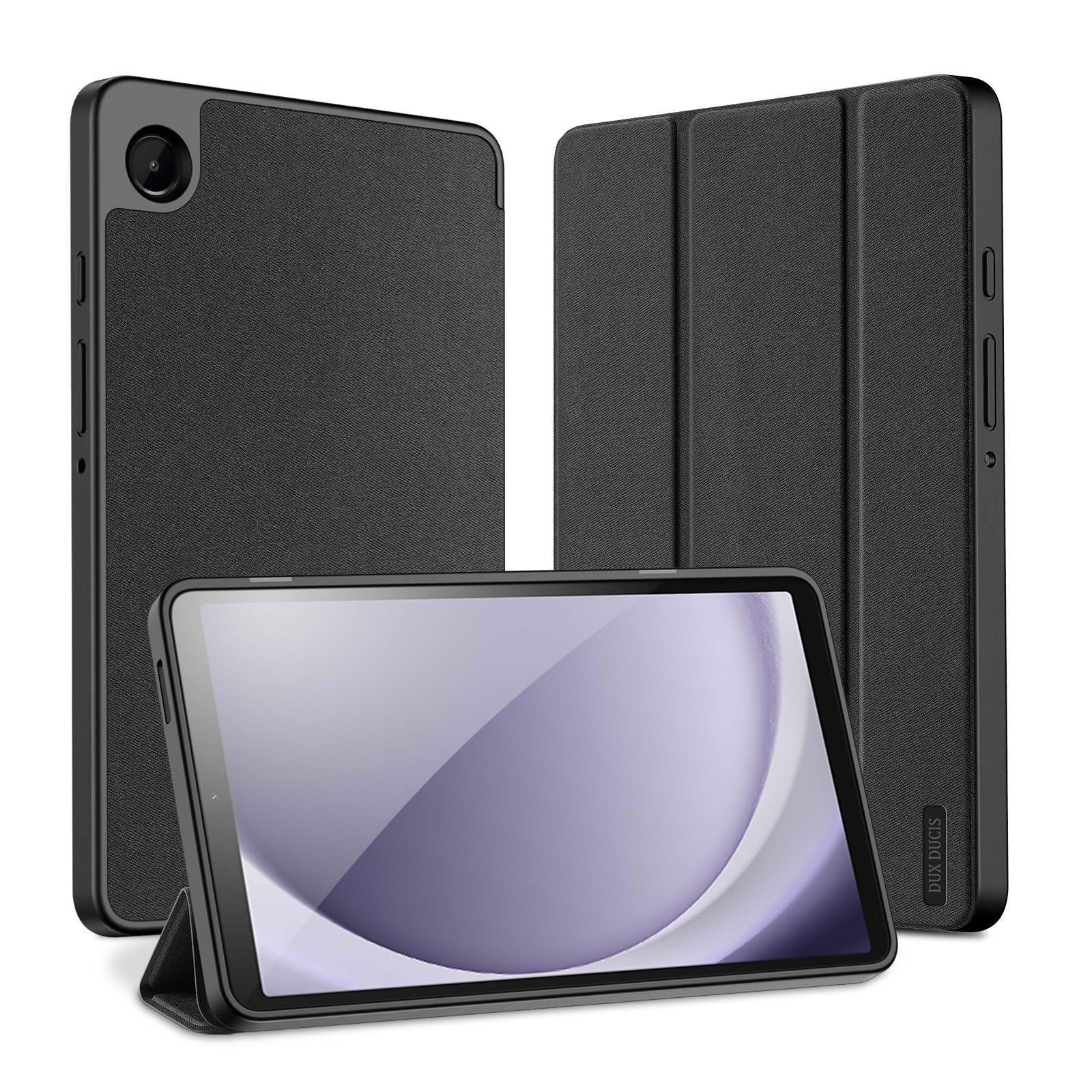 DUXDUCIS SAMSUNG TAB A9 DOMO SERIES CASE BLACK DOMO410