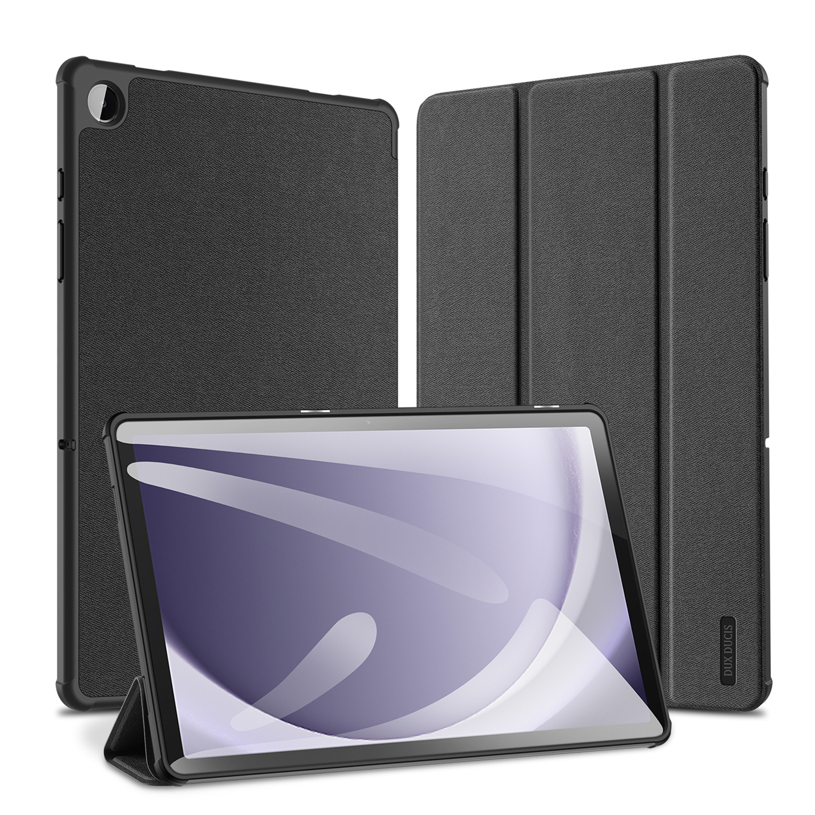 DUXDUCIS SAMSUNG TAB A9 PLUS DOMO SERIES CASE BLACK DOMO400