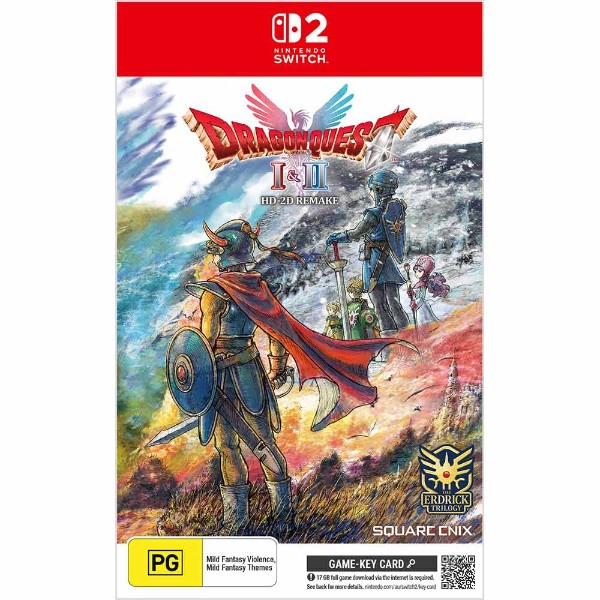 NINTENDO SWITCH 2 DRAGONQUEST 1&2 HD-2D REMAKE GAME
