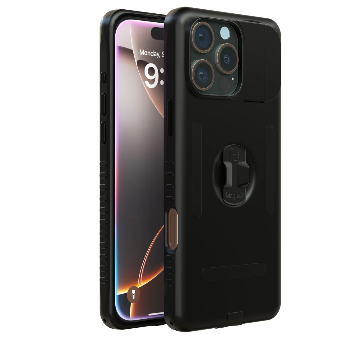 MAGBAK IPHONE 16 PRO ELITE CASE WITH MAGSTICK BLACK EC16P-BK