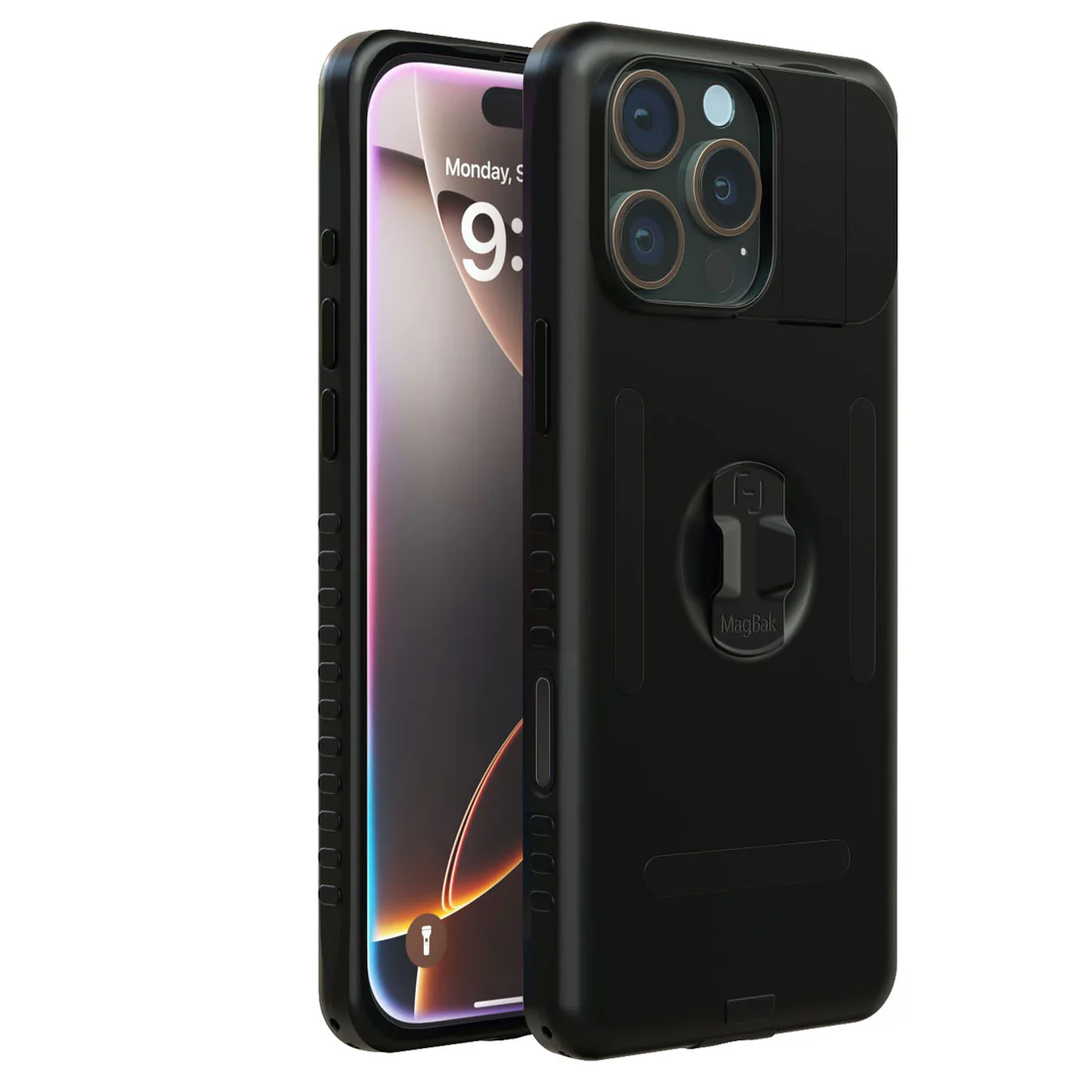 MAGBAK IPHONE 16 PRO MAX CLASSIC CASE WITH MAGSTICK BLACK MBC16M-BK