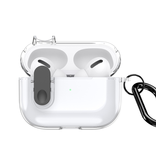 DUXDUCIS AIRPODS PRO 2 PECL SERIES CASE CLEAR BLACK PECL0036