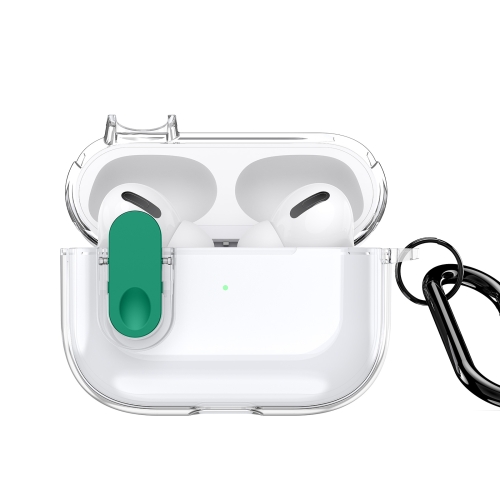 DUXDUCIS AIRPODS PRO 2 PECL SERIES CASE CLEAR GREEN PECL0040