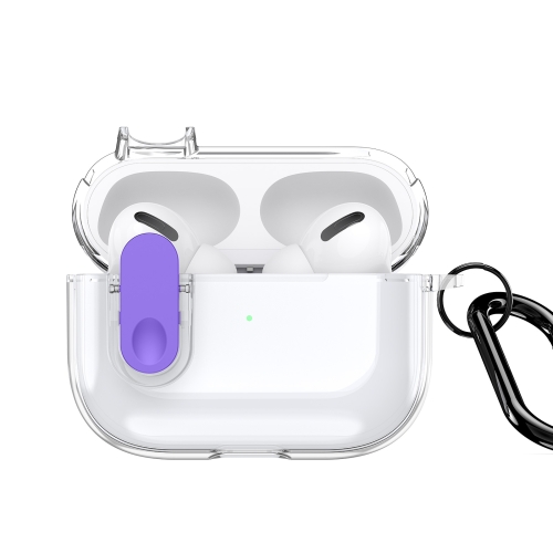 DUXDUCIS AIRPODS PRO 2 PECL SERIES CASE CLEAR PURPLE PECL0038