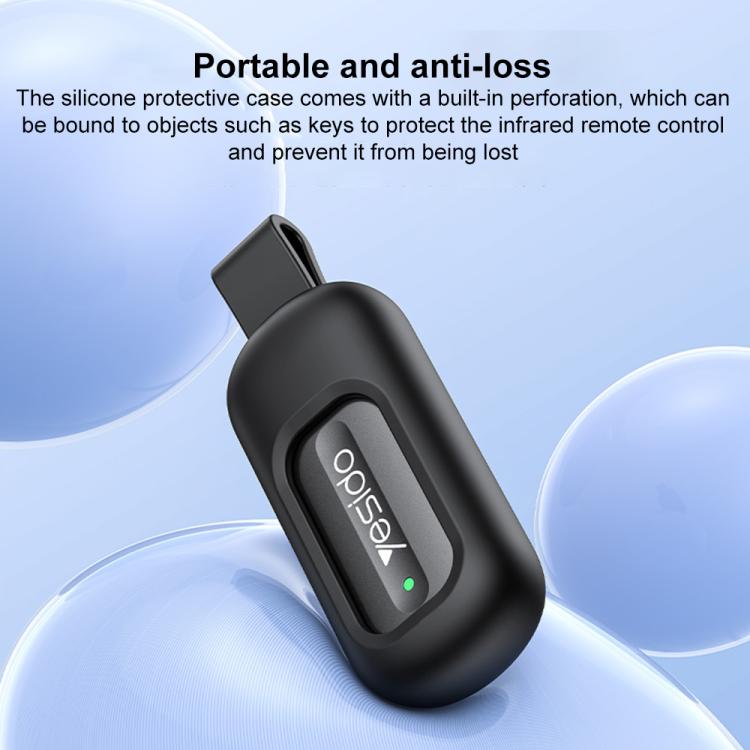 YESIDO INFRARED REMOTE CONTROLTYPE C BLACK EC26C thumbnail 2