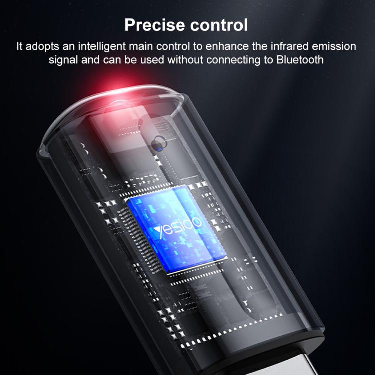 YESIDO INFRARED REMOTE CONTROL LIGHTNING BLACK EC26L thumbnail 8