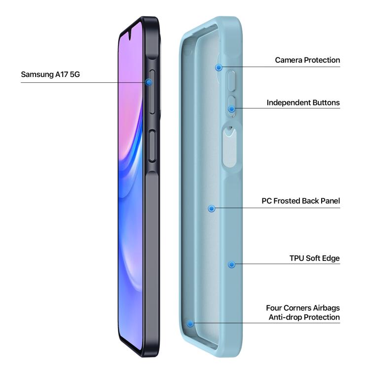 DUXDUCIS SAMSUNG A17 5G/A26 5G/A16 4G/ A16 5G YIND SERIES CASE LIGHT BLUE YIND0230 thumbnail 3