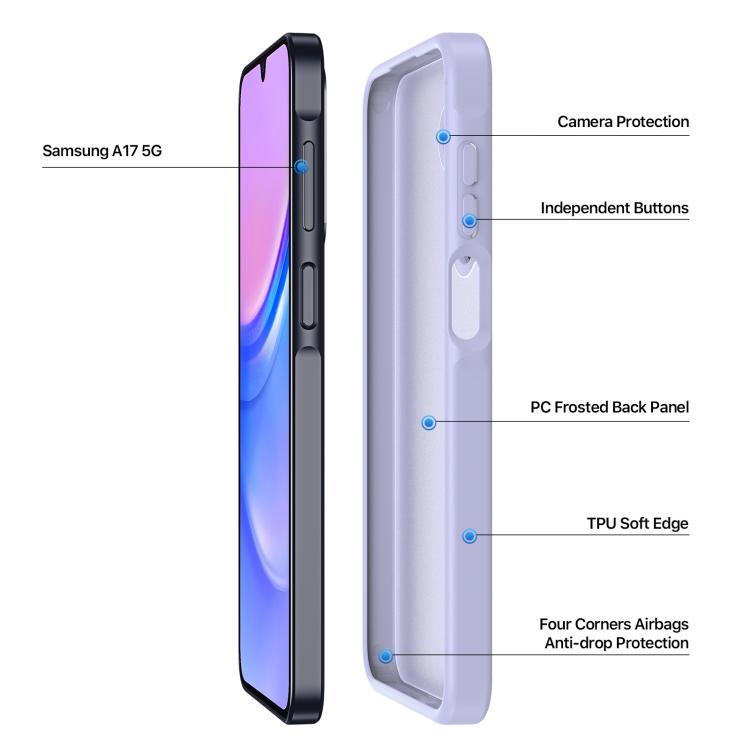 DUXDUCIS SAMSUNG A17 5G/A26 5G/A16 4G/ A16 5G YIND SERIES CASE LIGHT PURPLE YIND0232 thumbnail 3