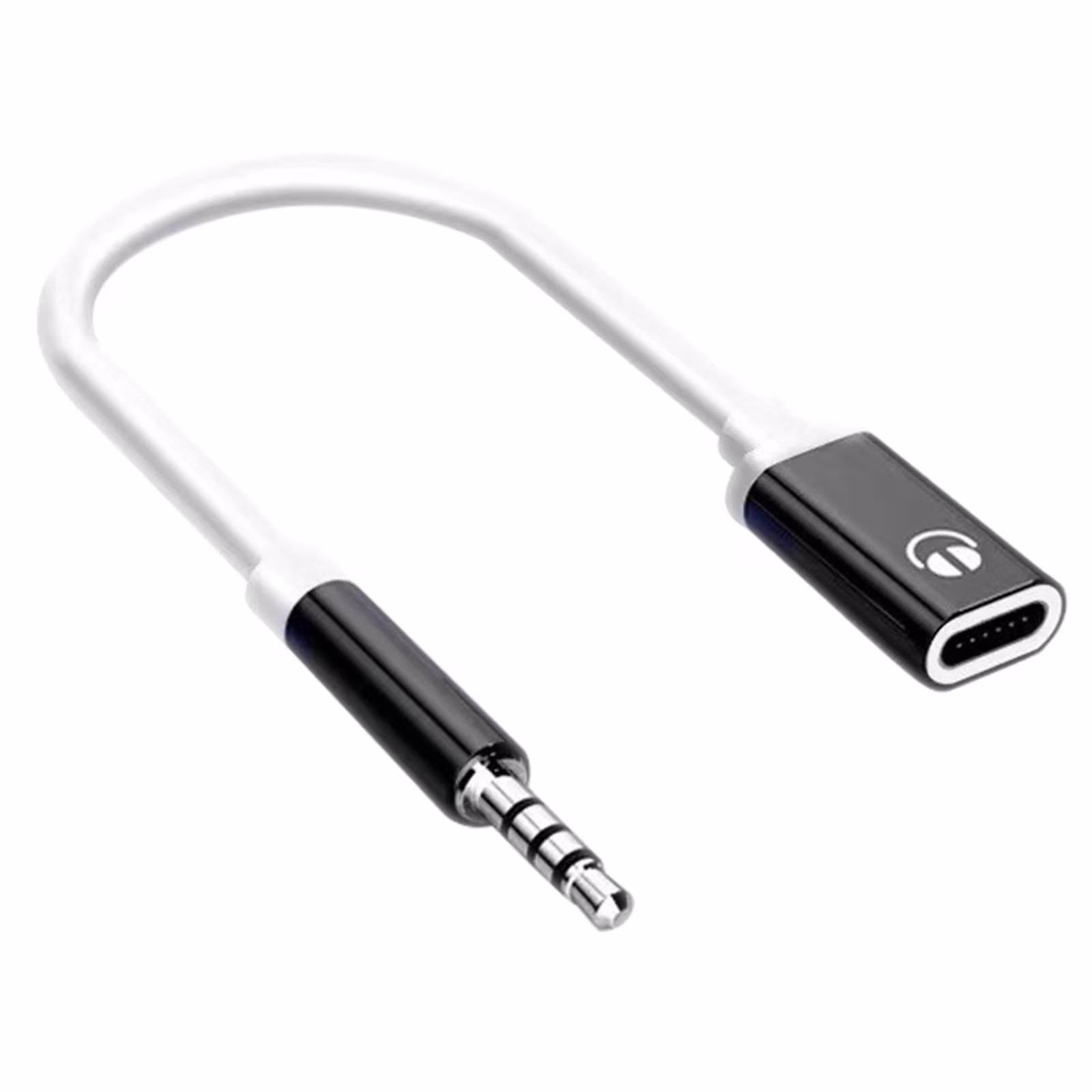 TYPE-C TO 3.5MM AUDIO ADAPTER CABLE BLACK