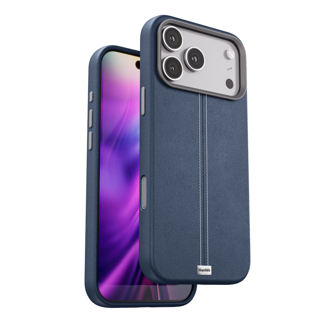 Blupebble Elite Guard Case With MagSafe For iPhone 17 Pro Blue