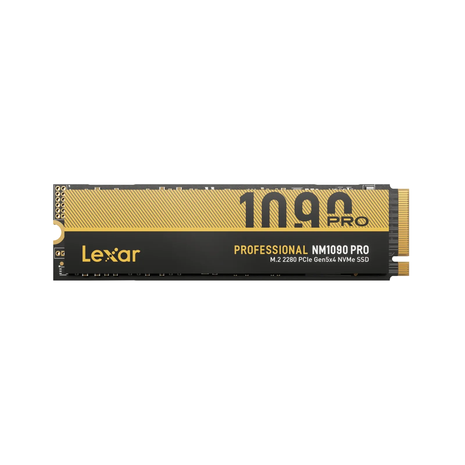 LEXAR PROFESSIONAL NNM1090 WITH HEATSINK M.2 2280 PCIE GEN5X4 NVME SSD 12000MB/S 1TB LNM1090001T-RNANG