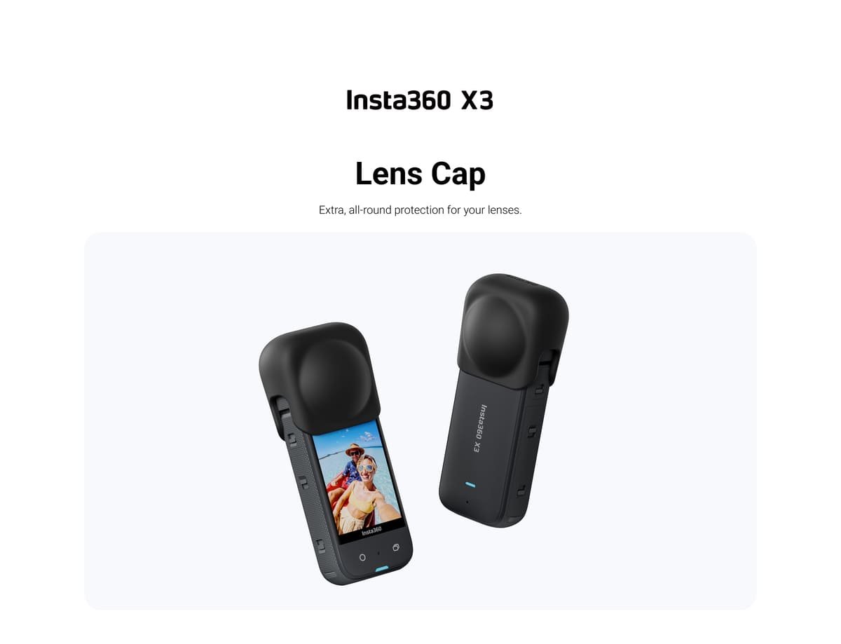 INSTA360 X3 LENS CAP