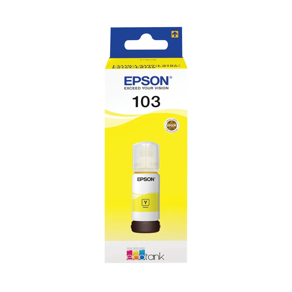 EPSON 103 ECOTANK CARTRIDGE YELLOW