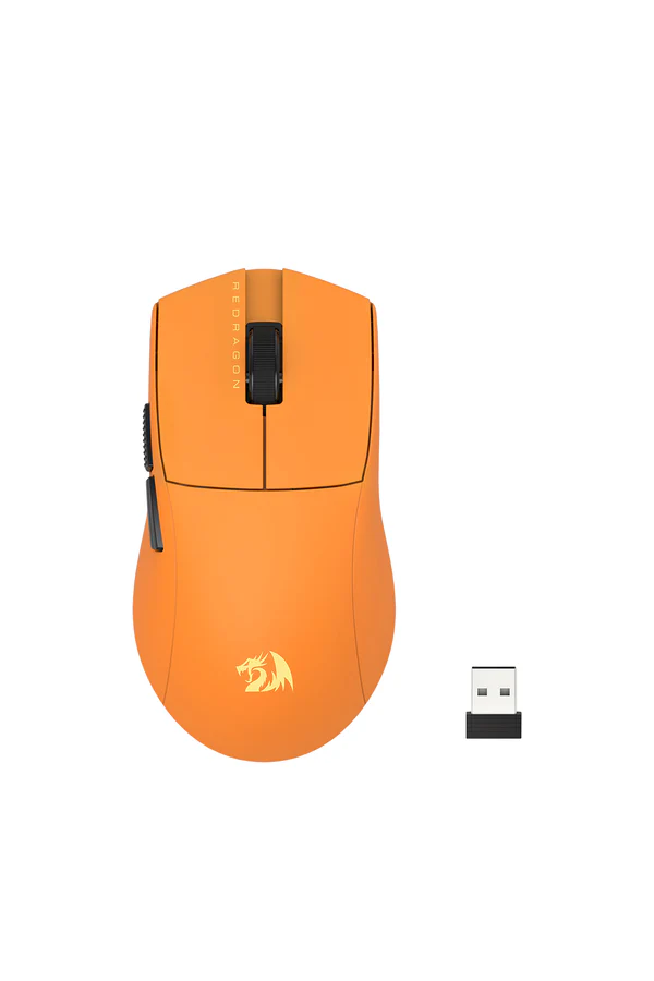 REDRAGON KING ULTRA WIRED WIRELESS GAMING MOUSE BLACK ORANGE M916OB-ULT