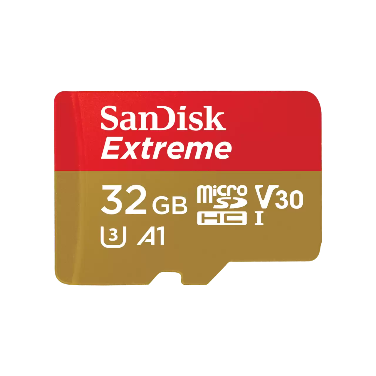SANDISK EXTREME MICROSD 32GB WITH ADAPTER 100MB/S 667X SDSQXAF-032G-GN6MA