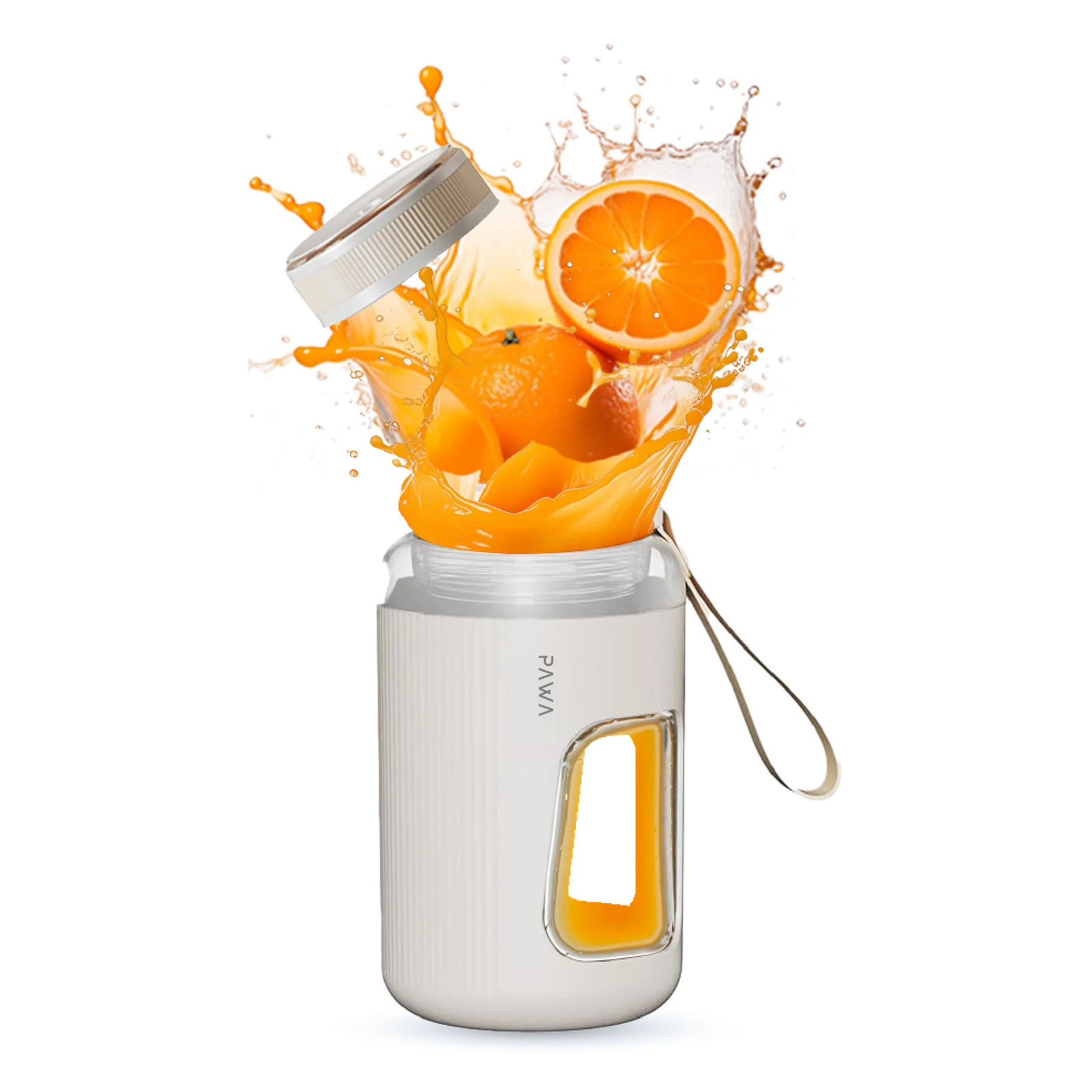 PAWA JUMBO JET PORTABLE BLENDER 600ML WITH 10 BLADES WHITE PW-PJ600JJ-WH