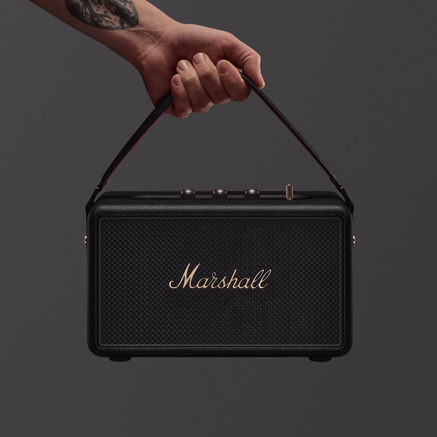 MARSHALL KILLBURN III PORTABLE WIRELESS SPEAKER BLACK BRASS KILBURN3-BK-BRS thumbnail 7