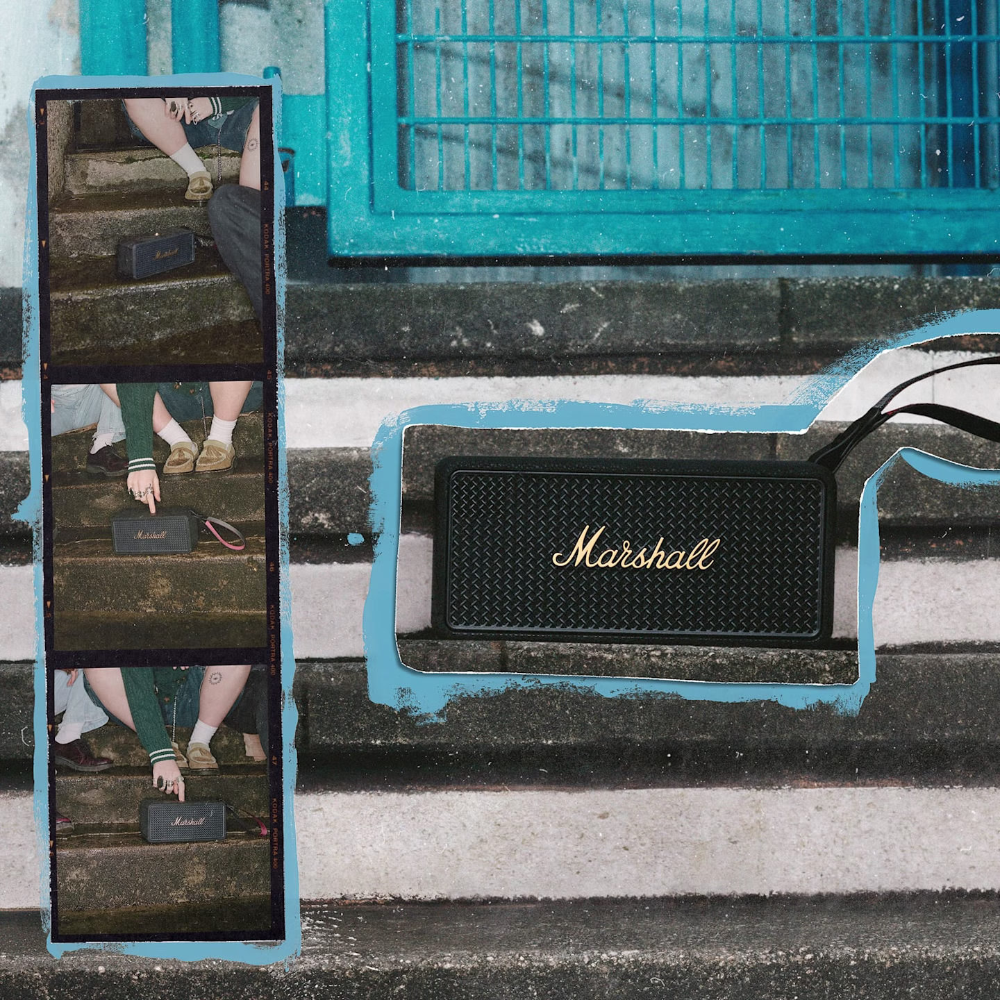 MARSHAL MIDDLETON II PORTABLE BLUETOOTH SPEAKER BLACK AND BRASS MIDDLETON2-BK-BRS thumbnail 5