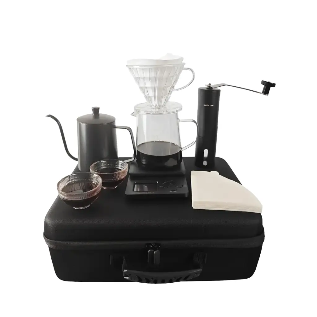 GREEN LION G50 PLUS COFFEE MAKER SET BLACK GN50PLSCFSBK