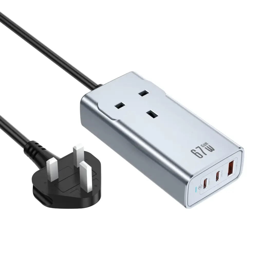 GREEN LION 67W GANPREMIUM AC SOCKET GRAY GN67WADUKGY